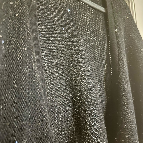 Lane Bryant Open Front Cardigan/Shrug with Sequence - EUC - Picture 3 of 3